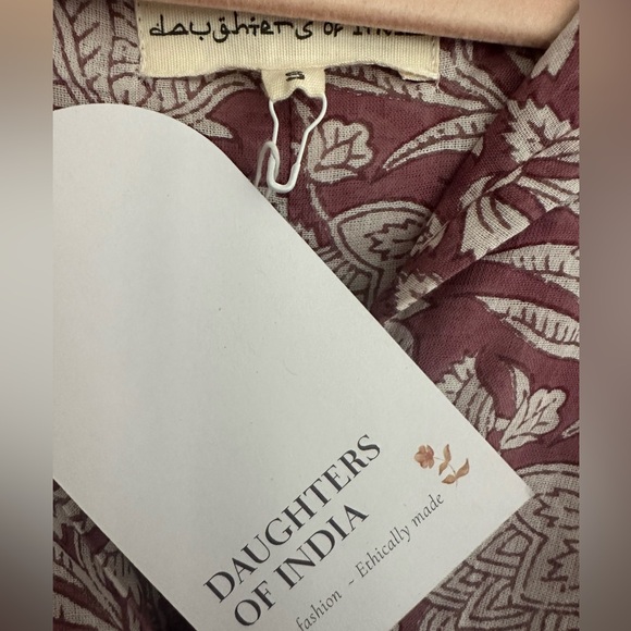 Daughter’s of India Kyra Midi Dress. S. NWT - Picture 9 of 10